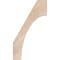 Ekena Millwork 3 1/2"W x 16"D x 28"H Westlake Smooth Knee Brace, Douglas Fir BRC04X16X28WTL00SDF - alternate 2